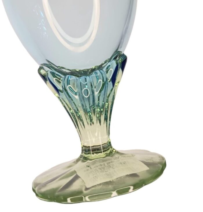 bormioli rocco bahia art nouveau blue and green ombre iced tea water glasses set of 4 0041