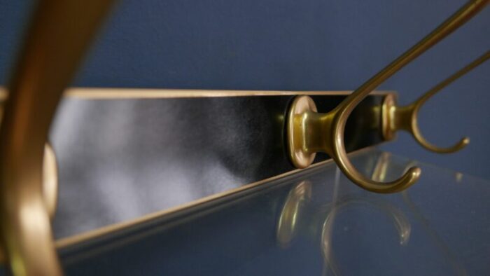 brass coat rack by walter bosse for hertha baller 1950s 7264