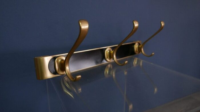 brass coat rack by walter bosse for hertha baller 1950s 7812