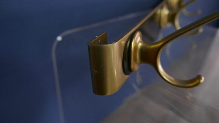 brass coat rack by walter bosse for hertha baller 1950s 7860