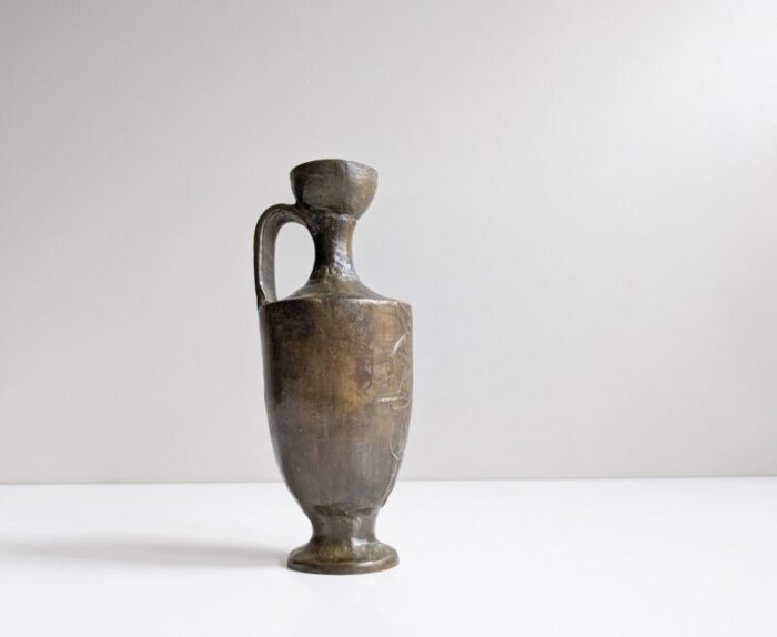 bronze vase by horst dalbeck 1970s 5