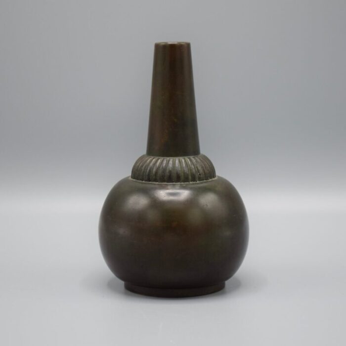 bronze vase from gab sweden 1930s 2