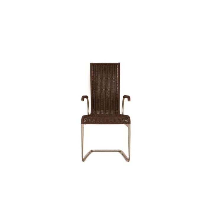 brown b25 wooden chairs from tecta set of 4 8625