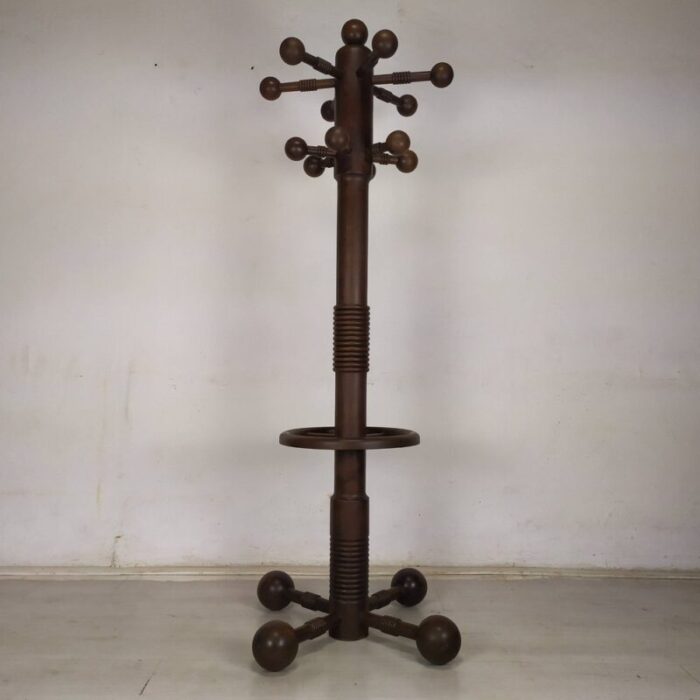 brutalist coat rack by charles dudouyt 1940s 1