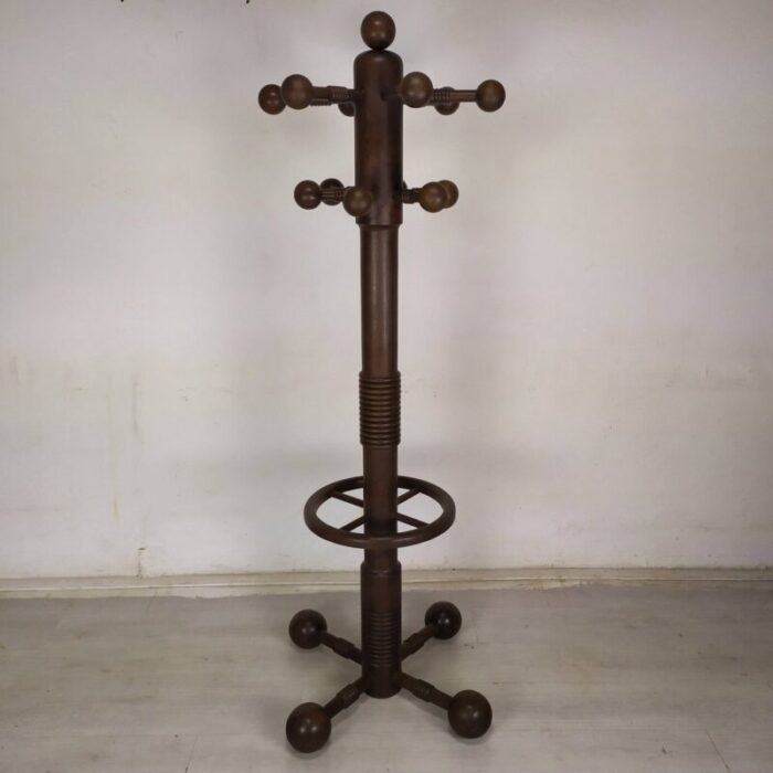 brutalist coat rack by charles dudouyt 1940s 2