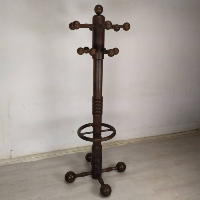 brutalist coat rack by charles dudouyt 1940s 3