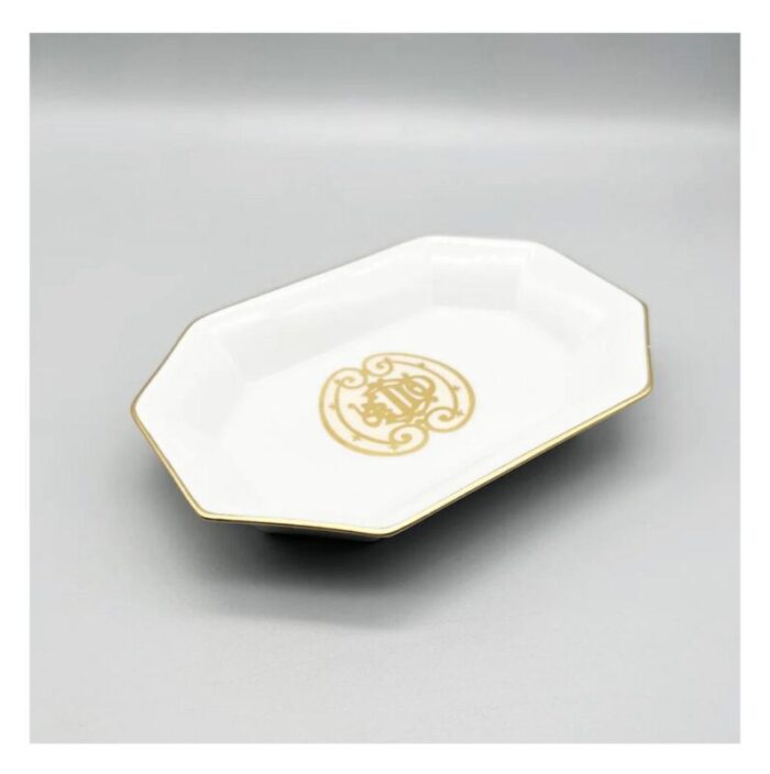 ceramic ashtray from christian dior 1980s 9671