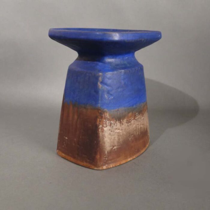 ceramic candleholder by glatzle for karlsruher majolika 1968 4