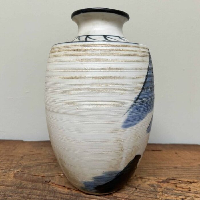 ceramic ikebana flower vase 1950s 12