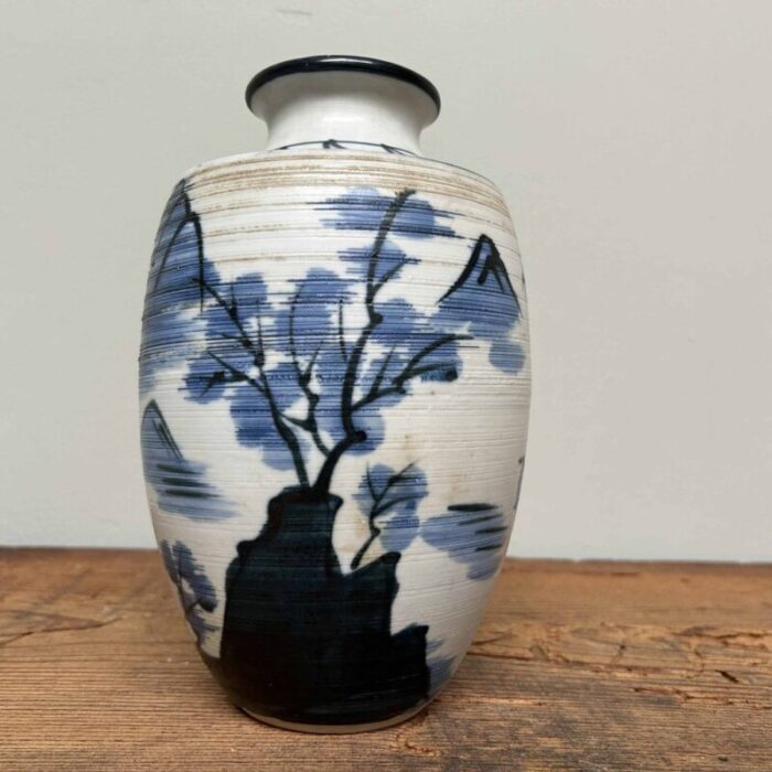 ceramic ikebana flower vase 1950s 5