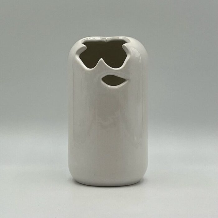 ceramic vase by gabbianelli italy 1970s 2