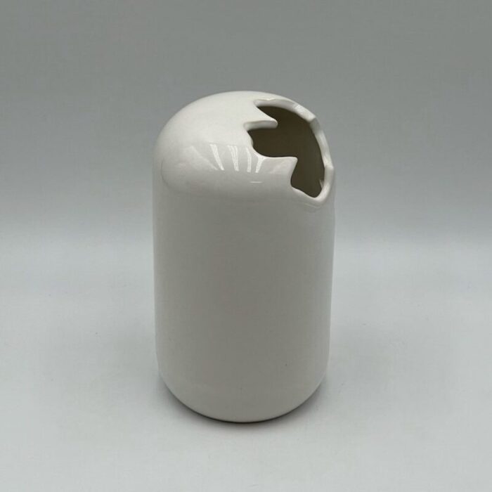 ceramic vase by gabbianelli italy 1970s 5