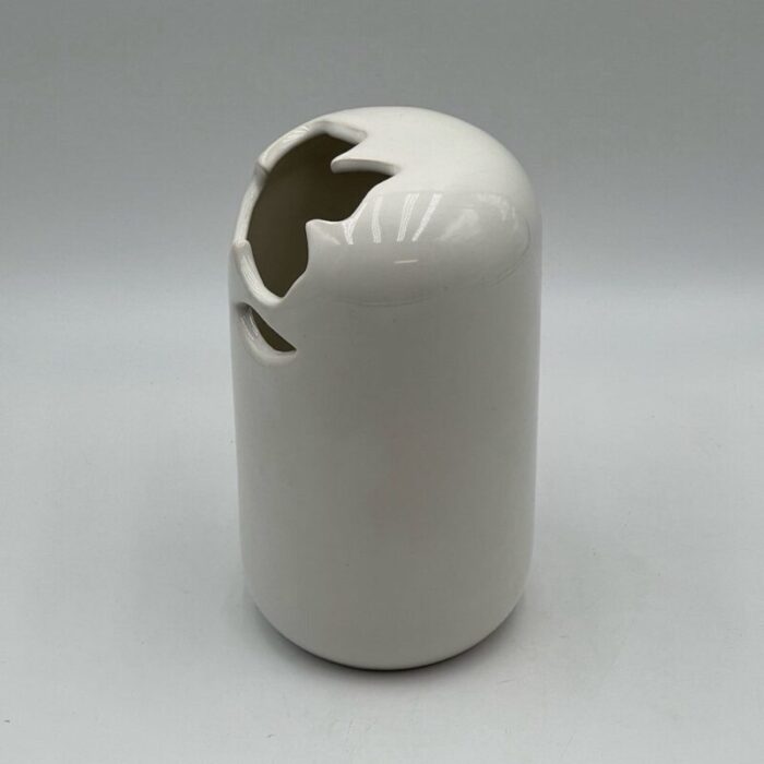 ceramic vase by gabbianelli italy 1970s 7