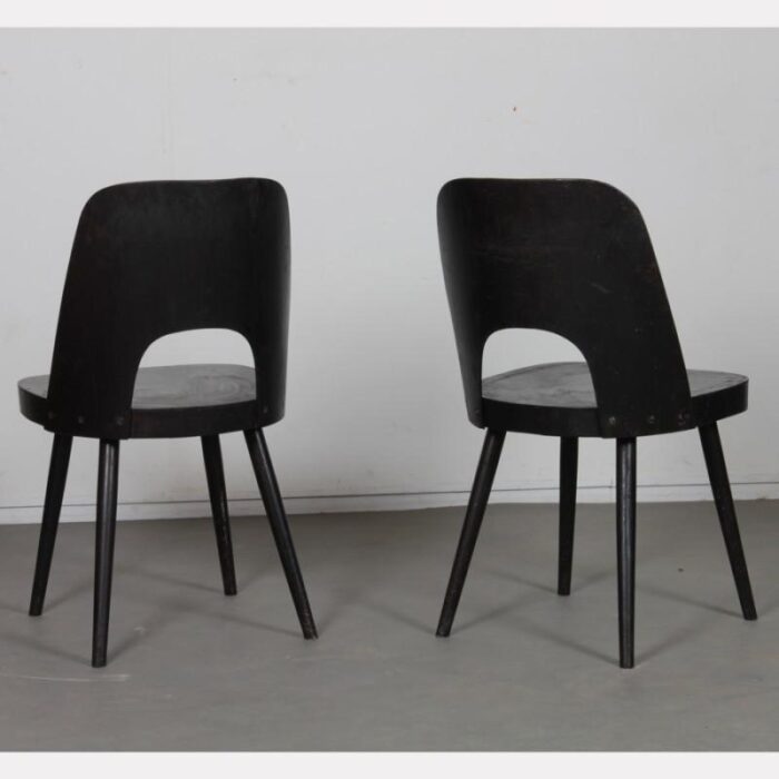 chairs by oswald haerdtl for ton 1960s set of 2 9678