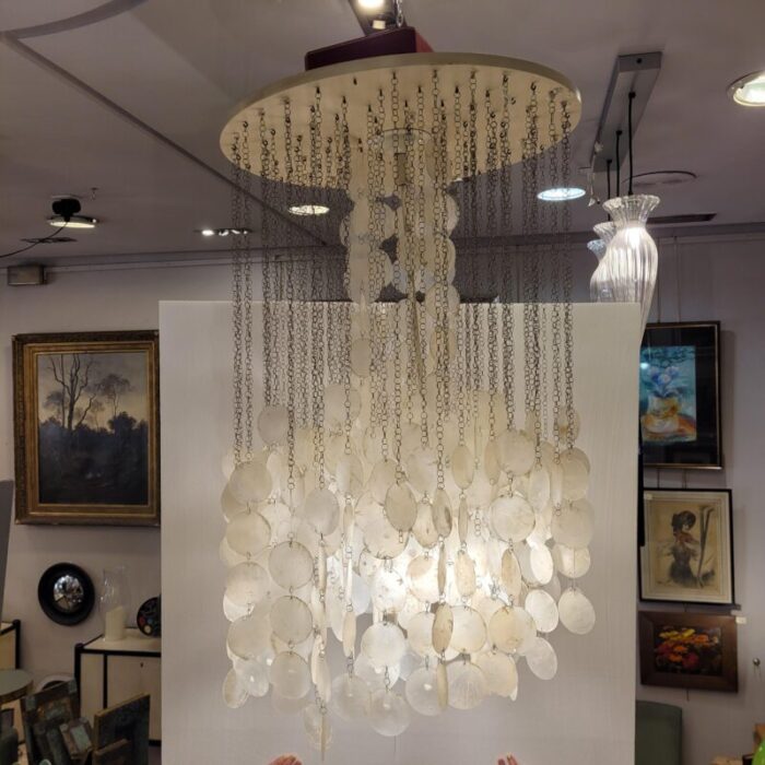 chandeliers by verner panton denmark 1970s set of 2 0390