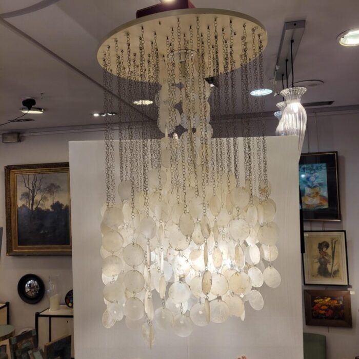 chandeliers by verner panton denmark 1970s set of 2 9827