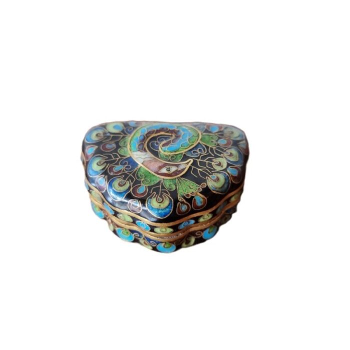 cloisonne jewelry box china 1980s 2