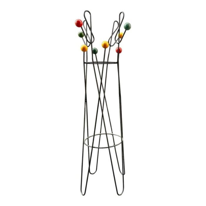 coat rack by roger feraud 1950s 1