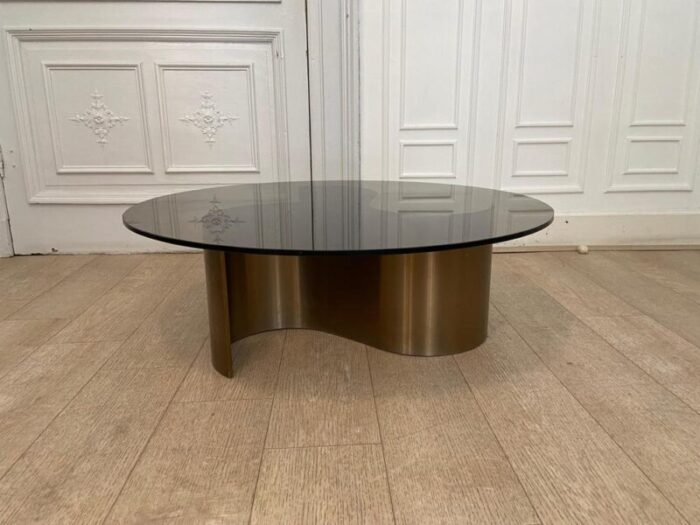 comete kappa edition coffee table attributed to patrice maffei 1970s 8496