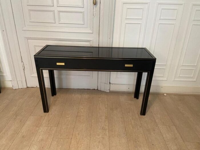 console with drawer attributed to pierre vandel 1970s 0867