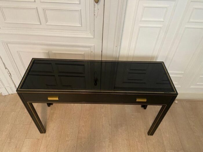 console with drawer attributed to pierre vandel 1970s 1274