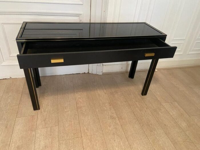 console with drawer attributed to pierre vandel 1970s 4198