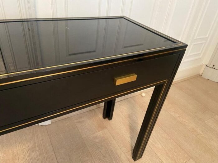 console with drawer attributed to pierre vandel 1970s 4905