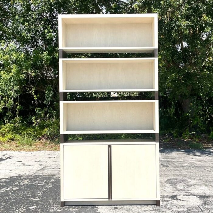 contemporary custom etagere after holly hunt 0774