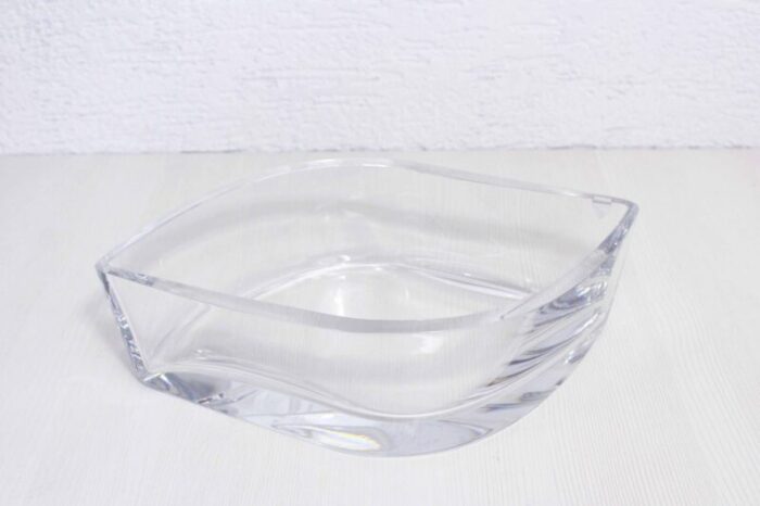 crystal bowl from orrefors 1970s 1