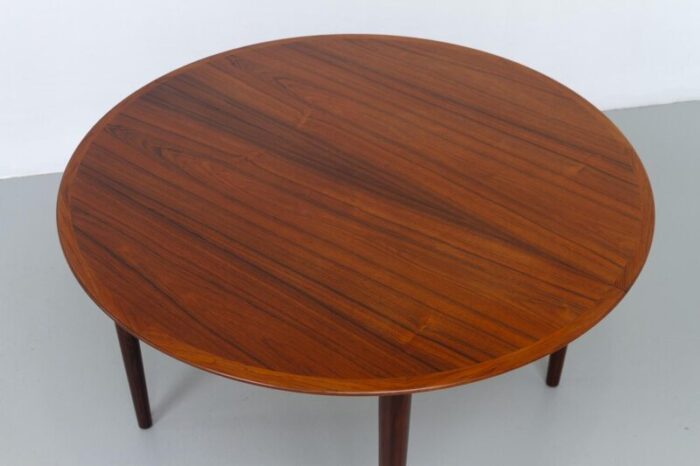 danish modern rosewood extendable dining table by arne vodder for sibast 1950s 2069