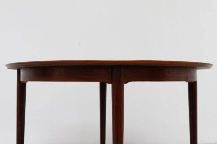 danish modern rosewood extendable dining table by arne vodder for sibast 1950s 2338