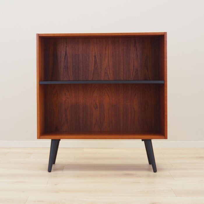 danish teak bookcase 1970s 3205