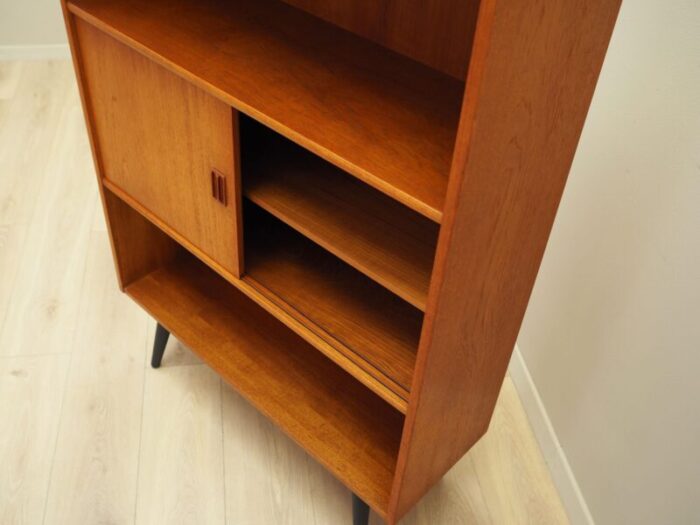 danish teak bookcase 1970s 4435