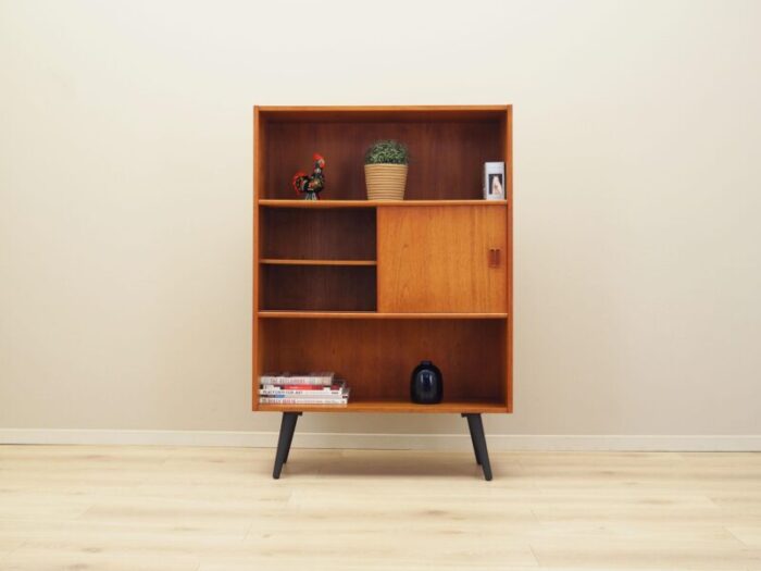 danish teak bookcase 1970s 5506