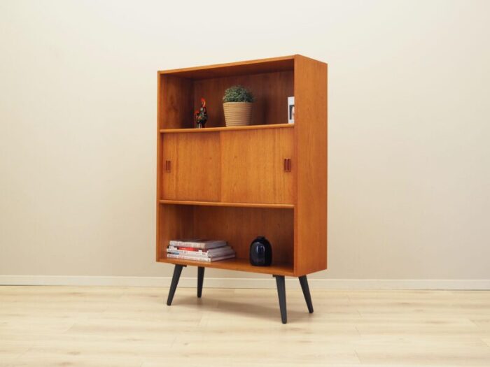 danish teak bookcase 1970s 7927