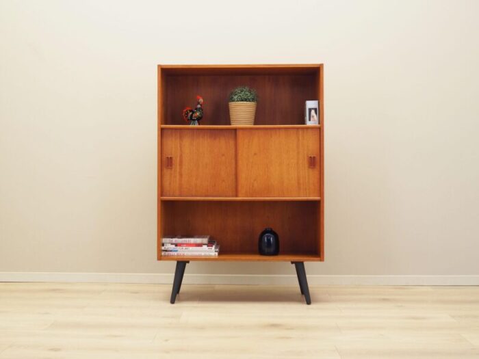 danish teak bookcase 1970s 9915