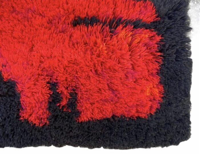 danish wool carpet from hojer eksport wilton 1970s 13