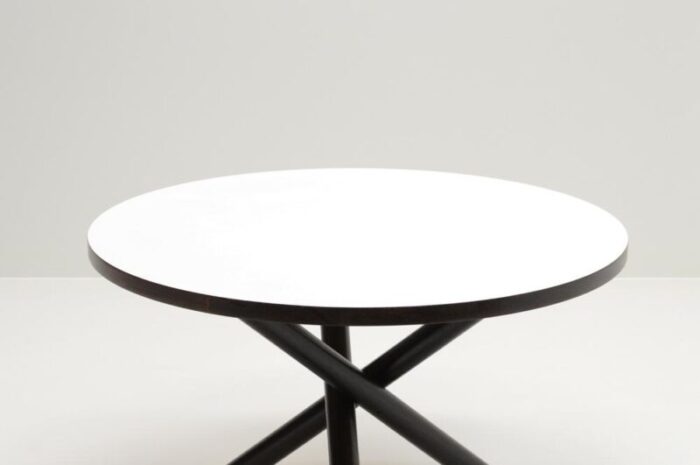 dutch plataan dining table by gerard geytenbeek for zwijnenburg meubel 1960s 0117