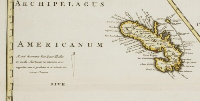 early 18th century map of the caribbean 5