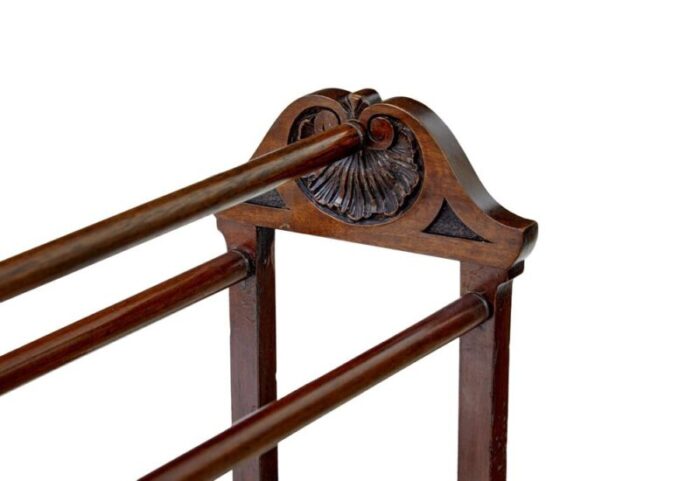 early 20th century carved towel rail 1890s 2