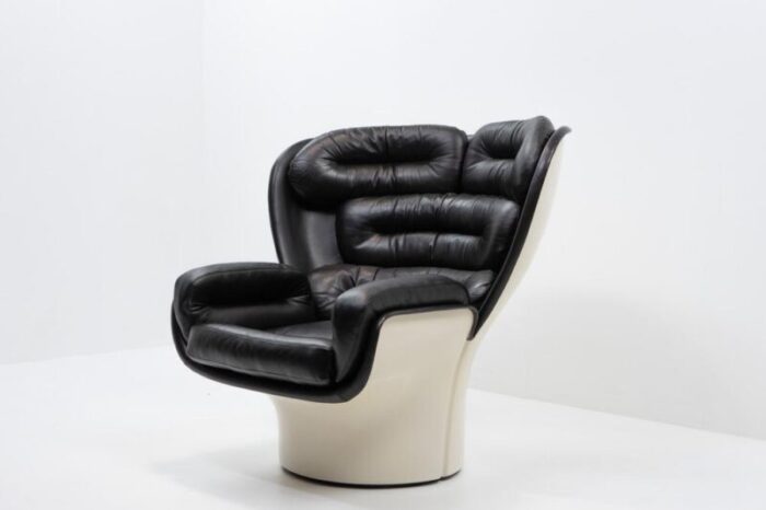 elda lounge chair by joe colombo for comfort italy 1970s 8259