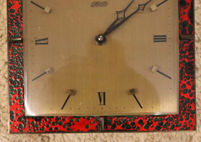 electric wall clock from atlantic 1970s 2