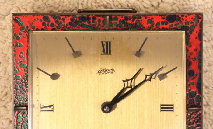 electric wall clock from atlantic 1970s 3