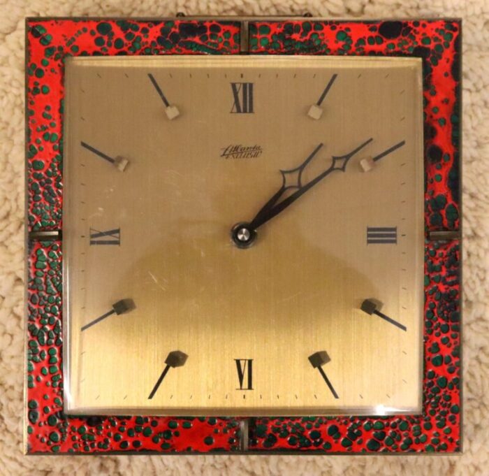 electric wall clock from atlantic 1970s 5