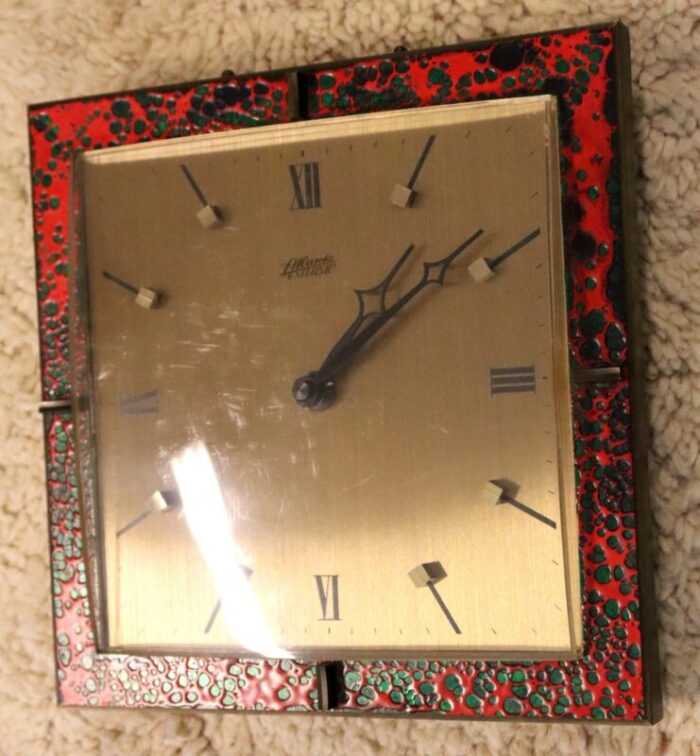 electric wall clock from atlantic 1970s 6