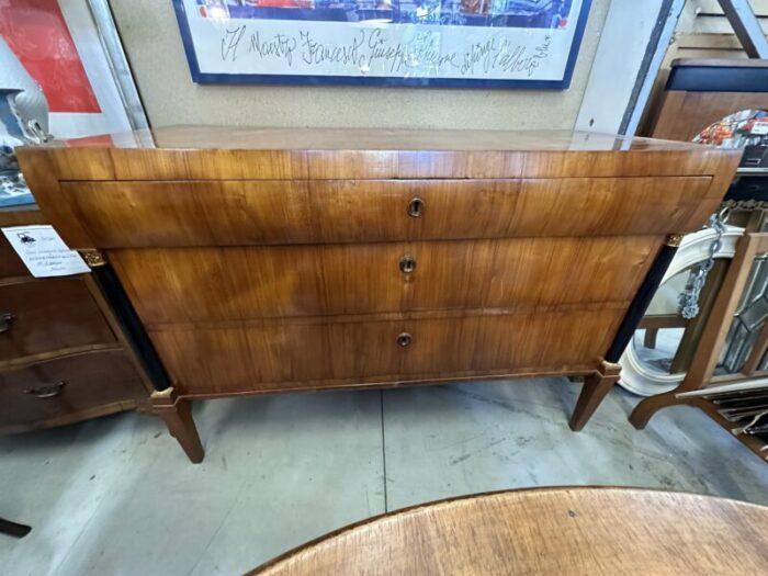 empire chest of drawers in walnut 0482