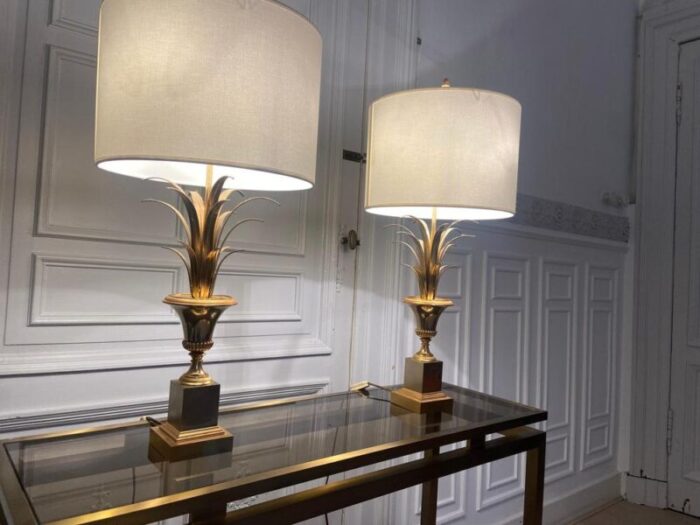 epis lamps attributed to boulanger belgian 1970s set of 2 0586