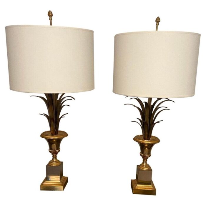 epis lamps attributed to boulanger belgian 1970s set of 2 1108