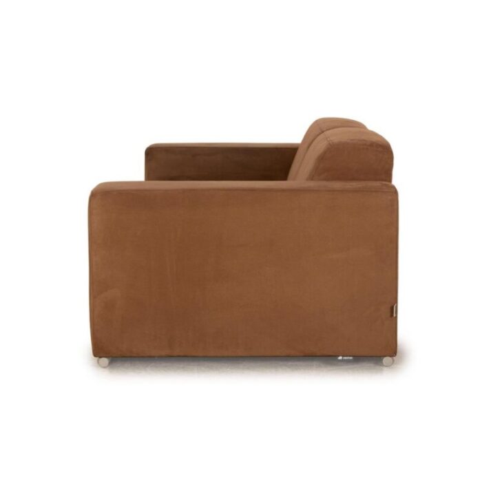 fabric three seater brown sofa from ewald schillig 4803