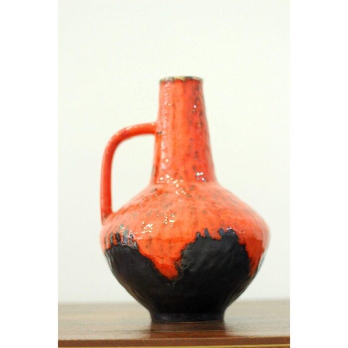 fat lava vase from carstens toennieshof 1960s 1